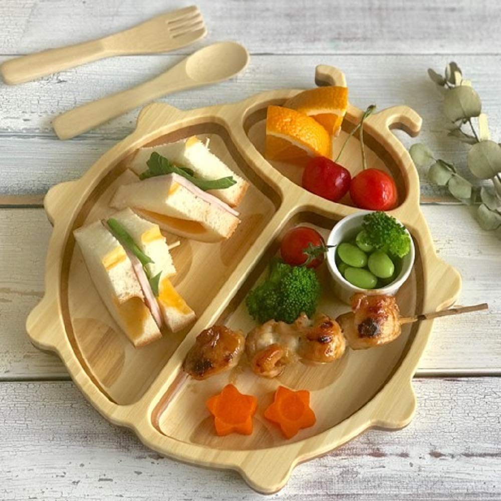 ADA 陶器製餌容器 竹風 Amazon | FUNFAM ファンファン 竹食器 てんとう虫プレートセット
